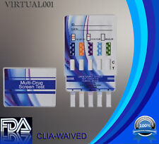 100 Pack 5 Panel Dip Card Drug Test: AMP, COC, mAMP, OPI, THC-FDA-CLIA  picture