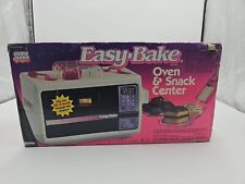 Vintage 1990's Kenner Easy Bake Oven & Snack Center Original Box WORKS picture