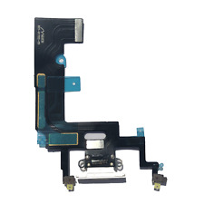 OEM Charger Charging Port Dock Flex Cable Mic Replacement for iPhone XR White picture