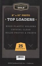 25 8x10 Ultra Premium CBG Pro Topload Toploaders Hard Rigid Photo Holders picture