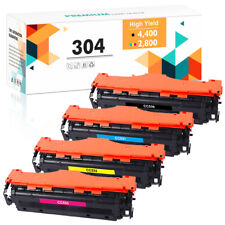 4PK CC530A Toner Set For HP 304A Color LaserJet CP2025DN CP2025N CM2320NF MFP picture