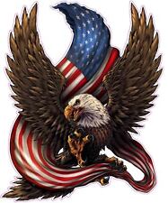 American bald Eagle American flag Decal Large 12