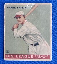 1933 Goudey 49 Frank Frisch St. Louis Cardinals Vintage Baseball Card - READ picture