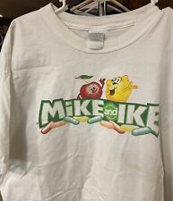 Vintage Promo Shirt Mike & Ike Single Stitch XL 90s Double Sided - Very Rare picture