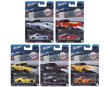2024 Hot Wheels Vintage Racing Club Set of 5 1:64 Scale Diecast Cars, HRT81-956B picture