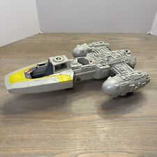 VTG 1983 Kenner Star Wars Y-WING - Incomplete Vehicle - WORKING HULL SEE Video picture