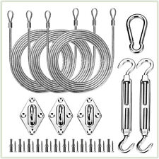 ColourTree Hardware Kit for Sun Shade Sail Triangle Rectangle Installation  picture