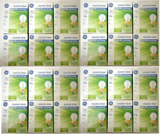 GE 75-WATT Light Bulb Crystal Clear 1050 Lumens Dimmable Classic 48 Bulb 24 Pack picture