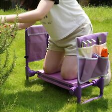LUCKYERMORE Premium Garden Kneeler Seat Widen Padded Kneeling Foldable Bench picture