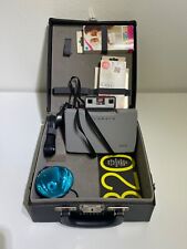 VINTAGE POLAROID 320 AUTOMATIC LAND CAMERA | CASE, BULBS & BROCHURES INCLUDED picture