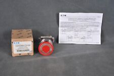 Eaton 10250T5B63-71X-GR Red Emergency Stop Push-Pull Button, 2 POS MAINT. W/1LON picture