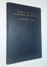 Scarce antique 1923, Marriage and Syphilis A Treatise on Eugenics by Katsainos  picture