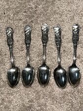 1881 Rogers A1 Teaspoons Set 5 picture