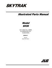 JLG Skytrak 6036 Telehandler Illustrated Parts Manual List 8990417 picture