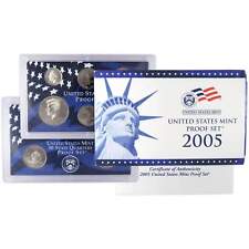 2005 Clad Proof Set U.S. Mint Original Government Packaging OGP COA picture