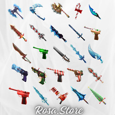 Roblox Murder Mystery 2 MM2 Christmas Bundle Godly Knives and Guns picture