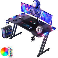 47/55/63 Inch LED Gaming Desk Gaming Table RGB Computer Desk Gamer Workstations picture