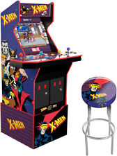 Arcade1Up X-Men 4 Player - with Riser, Light up Marquee & Deck Protector [New ] picture