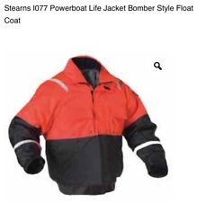 Stearns Type III PFD Flotation Jacket Coat Coast Guard Approved Adult LARGE- NEW picture