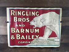 Ringling Bros and Barnum Bailey Circus Poster 1970’s Strobridge Litho. Co. picture