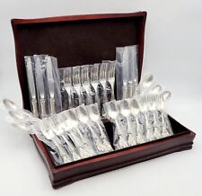 Vtg Reed and Barton Francis 1 Sterling Silver Flatware Set 6 Places 30 pcs NEW picture