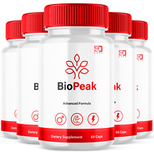 (5 Pack) Biopeak for Male, Bio Peak Advanced Men Support Pills (300 Capsules) picture