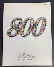 1998 Rarities of the World, Robert A. Siegel, Sale #800, May 9, 1998 picture
