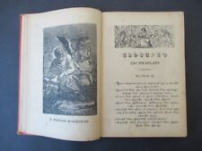 Armenian Catholic Religious Old Printed Book in 1888,constantinople illustrated picture