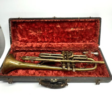 Vintage Cavalier Elkhart Indiana Trumpet & Case #39443 picture
