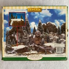 LEMAX Village 1998 Landscape Display Platform with Trees # 81015 NEW picture