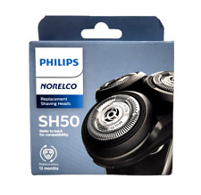 GENUINE Philips Norelco SH50 3 Pack Shaver Replacement Heads / Blades picture