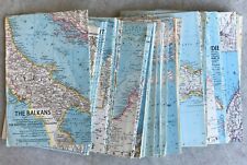 National Geographic Maps Inserts Posters 1940's 1950's 1960's 1970's PICK 1 MAP picture