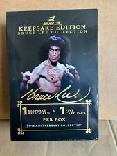 2024 Keepsake Bruce Lee 50th Anniversary Collection  1 Factory Sealed Hobby Box picture
