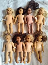 American Girl Pleasant Company Doll Lot Of 8 Dolls  AS IS Condition picture