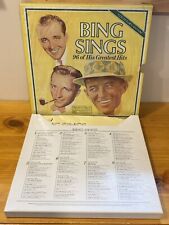 BING CROSBY - Bing Sings 96 Of His Greatest Hits - 8 LP Box Set - Readers Digest picture