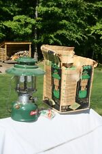 Coleman lantern 220F with box extra mantles and cap date 2 64 RV raft camping picture