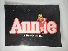 Annie A New Musical Anniversary Edition Program Paperback 1977 picture