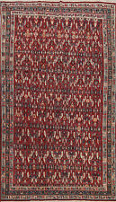 Vegetable Dye All-Over Qashqaii Traditional Tribal Handmade Room Size Rug 6x9 picture