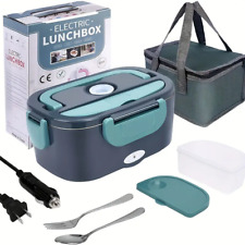 Electric Lunch Box Food Warmer - Portable Food Heater for Car & Home picture