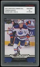 Connor McDavid 2015-16 Upper Deck NHL Collection 1st Graded 10 Rookie Card #21 picture