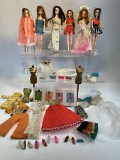 Vintage Topper Dawn Angie Glori Dolls W/ Clothes & Accessories FOR REPAIR READ picture
