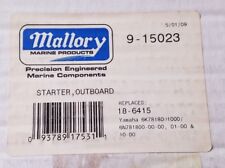 Mallory Starter - P/N  9-15023 Crossover 2 Yamaha 6K7-81800-10-00 , 6N7-81800-00 picture