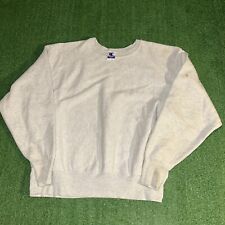VTG 90s Champion Reverse Weave Blank Crewneck Sweatshirt - Mens XL - Gray picture
