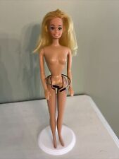 Vintage Mattel Malibu Barbie Doll 1970's, Nude Bendable Legs, Twist N Turn Waist picture