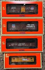 Lionel 6-21757 UP Freight Car 4-Pack: 6-17250, 6-17410, 6-19753, 6-17318 NEW picture