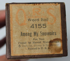 AMONG MY SOUVENIRS, FOX TROT, HAROLD WANSBOROUGH, QRS WORD ROLL 4155 picture