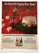 1967 Bacardi Rum Eggnog , Siegler Gas Heater Vintage Print Ads picture