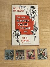 1974 Marvel Value Stamp Book Series A Near Complete Set With Some Extra Stamps picture