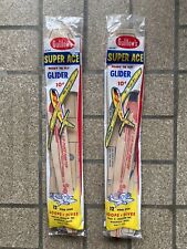 Pair of 1965 Vintage Guillow's  Balsa Wood Flying Glider Planes 12