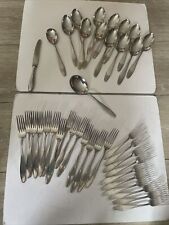 39 P Solingen Roneusil Stainless Nicrosil Flatware Germany  Fork Spoon Knife Lot picture